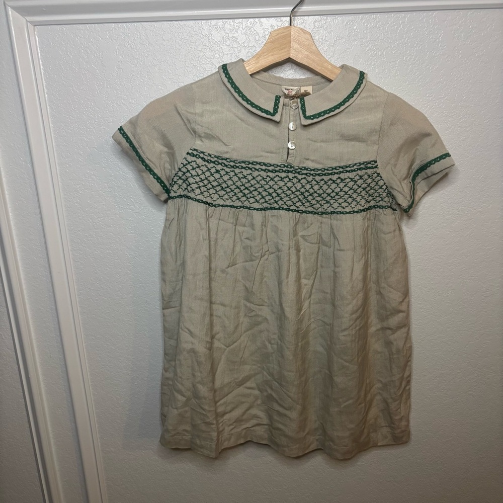 Ren & Rouge Smocked Dress